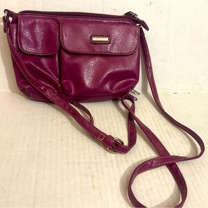 Elegant Rosetti Purple Crossbody Bag